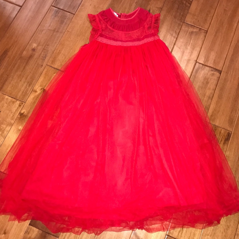 Trish Scully Red Holiday Dress!